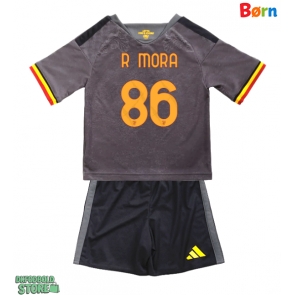 AS Roma Rodrigo Mora #86 Replika Babytøj Tredje sæt Børn 2026-27 Kortærmet (+ Korte bukser)